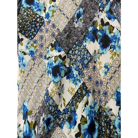 Vintage J.B.S Women's Fairy Midi Dress Size 20 Plus Size Flutter Sleeve Whimsy - Picture 16 of 16